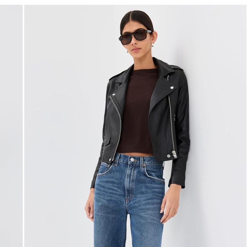 IRO Asheville Women's Black Leather Jacket